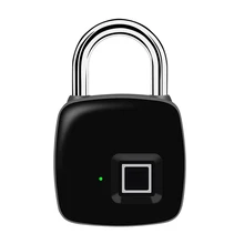 Смарт-замок без ключа с отпечатком пальца USB зарядка IP65 Водонепроницаемый Противоугонный замок