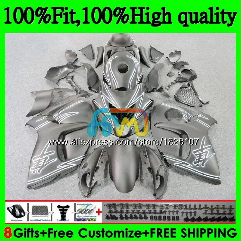 Инъекции для SUZUKI Hayabusa GSXR1300 08 09, 10, 11, 12, 56BS. 12 GSX-R1300 GSXR 1300 матовый черный 2008 2009 2010 2011 2012 обтекатель