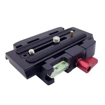 

Portable Tripod Head Assembly Sliding Quick Release Plate Camera Universal Easy Stabilization Clamp Adapter Mount For Manfrotto