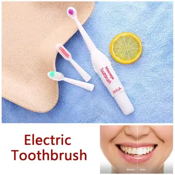 

Electric Toothbrush Toothbrushe Head Waterproof Simple Portable Rotating Gifts Smart Home Item Toothcare Bathroom Accessories