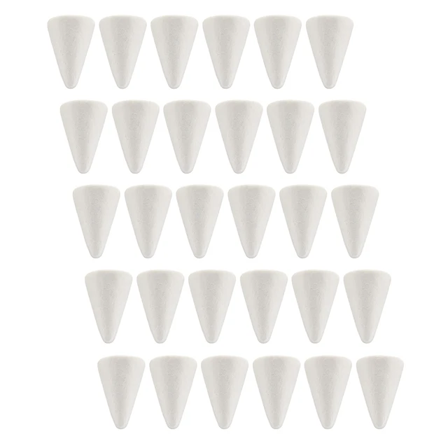 12 Pcs Tower Cones Bulk Cone Crafts Polystyrene Cone Shapes Small