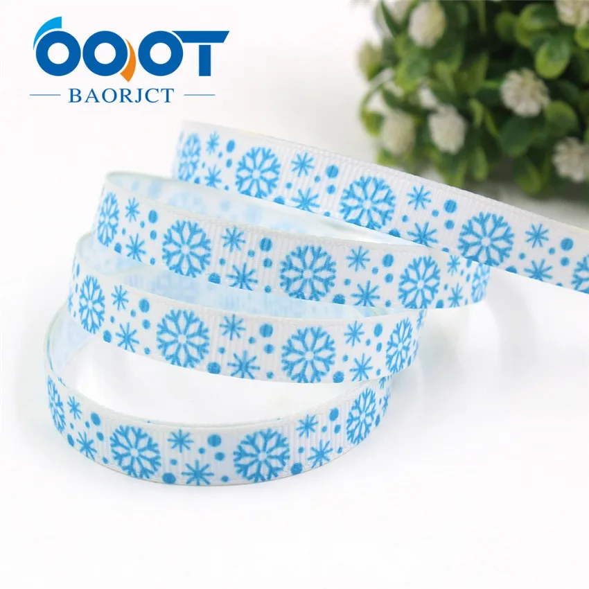 I-19726-1701, 3/8 ''10 мм Рождество Фестиваль напечатанный grosgrain ленты, 10 ярдов DIY головной убор ручной работы аксессуары - Цвет: I-19726-1707