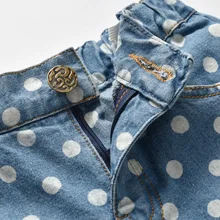 Детские джинсовые шорты летние джинсовые шорты из чистого хлопка для маленьких мальчиков повседневные штаны