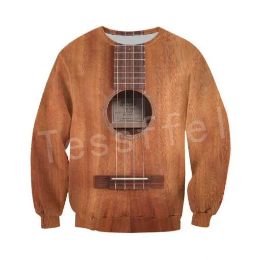Tessffel музыка гитара красочные, бегом, для зала Harajuku повседневные забавные MensWomens в стиле "хип-хоп" 3dprint застежки-молнии/кофты/толстовки/куртка S-15