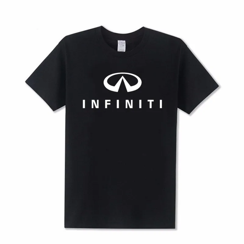 Высококачественная XS 3XL Футболка с принтом Мужская футболка Nissan Infiniti 100% хлопок