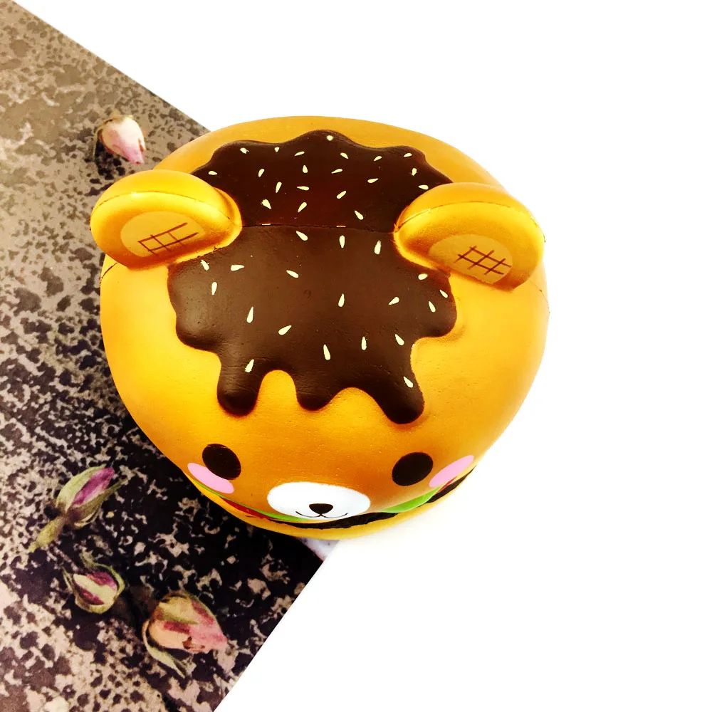 Creamiicandy Jumbo Squishy Hamburge кукла Squeeze медленный отскок Моделирование Гамбургер антистресс декомпрессия игрушки подарки для