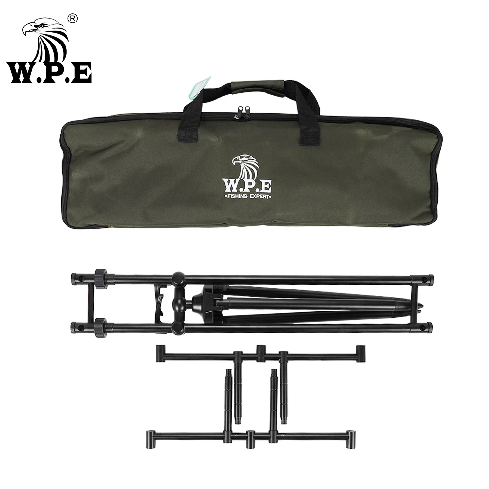 Fishing Rod Pod Carp Fishing Pole Adjustable Retractable Folding Rod Pod Stand Holder Accessories Bracket Tackle For W.P.E