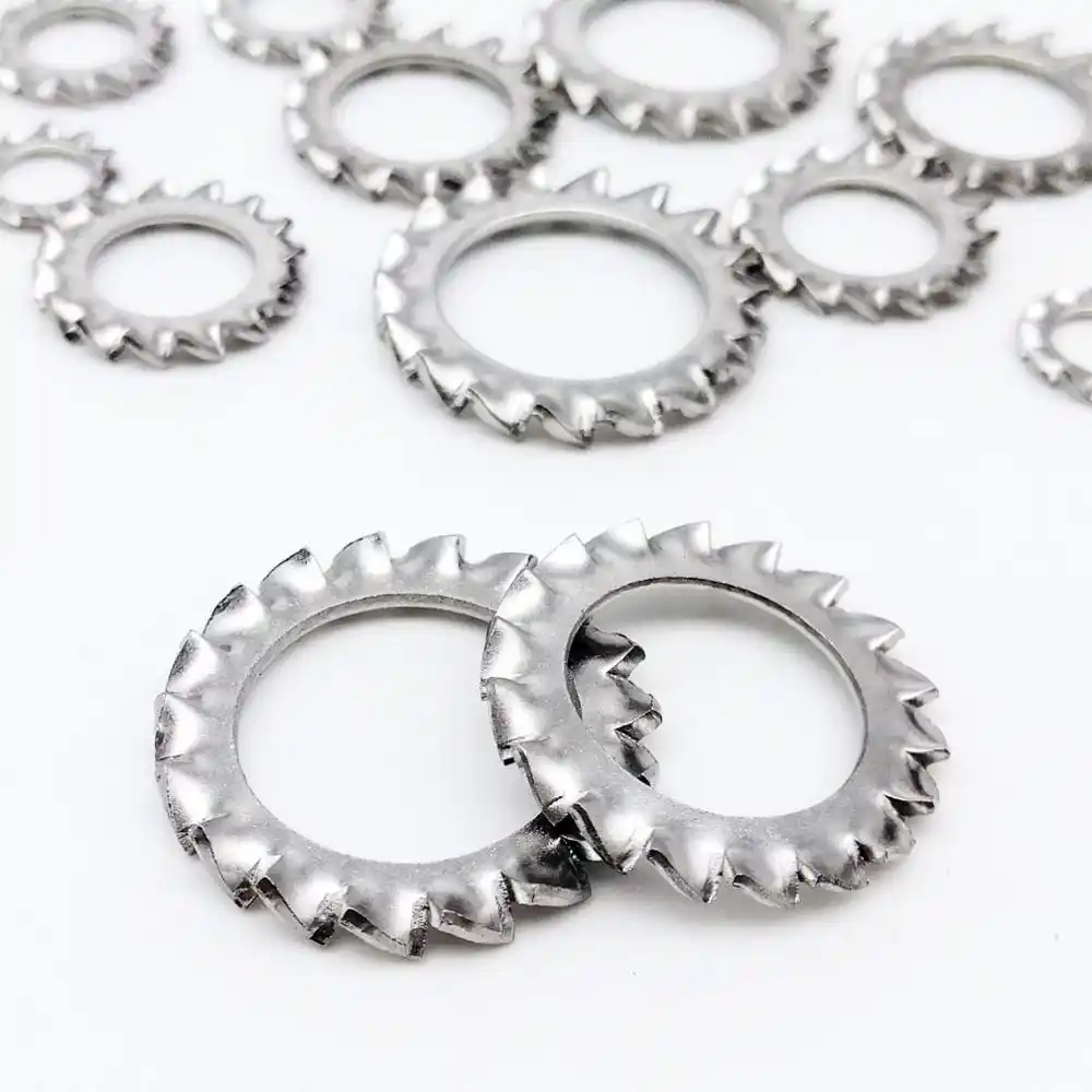 Fasteners & Hardware Lock Washers External Tooth Serrated Shakeproof A2