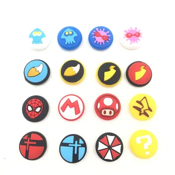 

100Pair=200PCS Cutie Silicon Thumb Grips Stick Caps Button Cover For Nintendo Switch Joy Con Controller