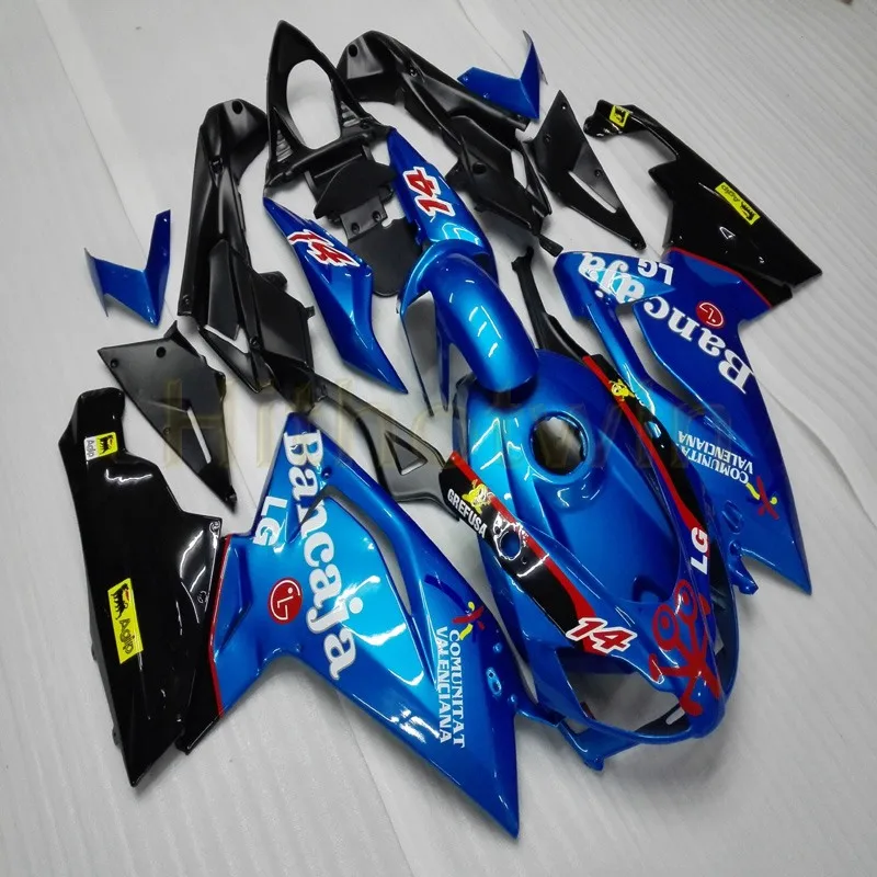 Болты+ пользовательский синий капот мотоцикла для Aprilia RSV125RR 2006 2007 2008 2009 2010 ABS обтекатель M2 - Цвет: A