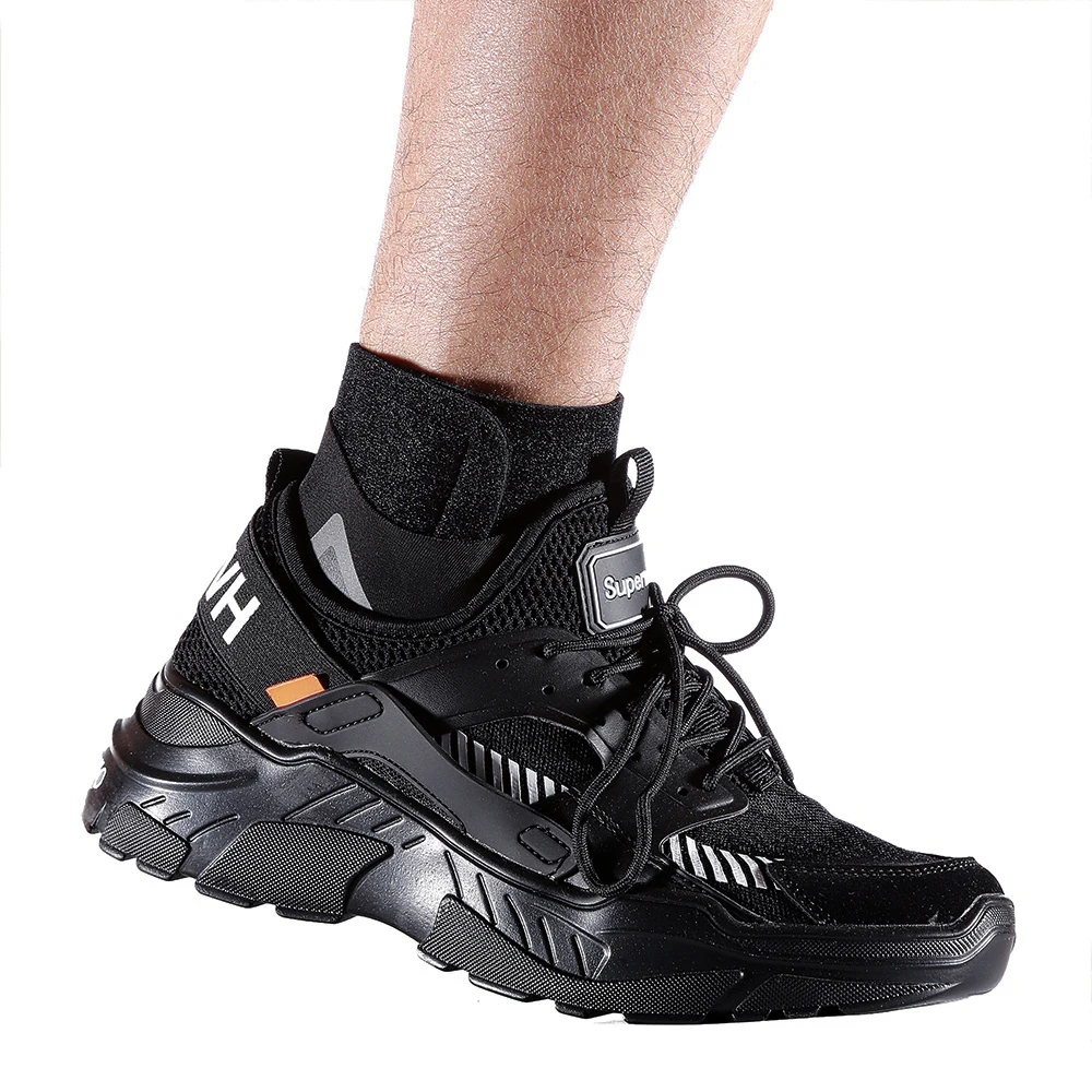 1Pair Universal Ankle Brace Support Compression Ankle Support Brace Strap Sock Elastic Sprain Prevention Sport Fitness 4