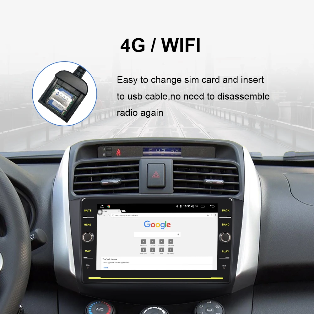 EBILAEN автомобильный Радио gps мультимедийный плеер для lifan X60 2012- 2Din автомобиль Android 8,1 лента Авторадио рекордер
