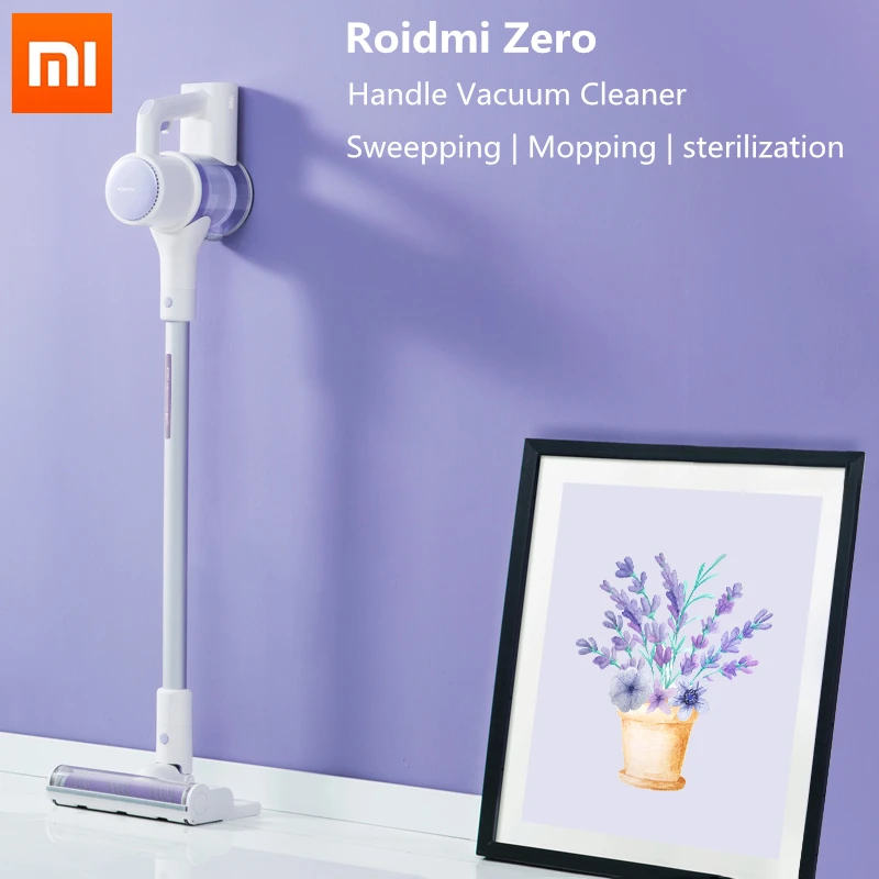  Xiaomi ROIDMI Zero Vacuum Cleaner 3 in 1 Mop & Sweep & Sterilization 22000 Pa Suction Power Wireles