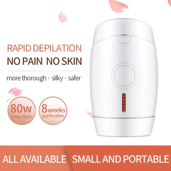 

IPL Epilator Professional Permanent 800000 Flashes Mini Hair Epilator Hair Removal Women Body Painless Hair Remover Machine