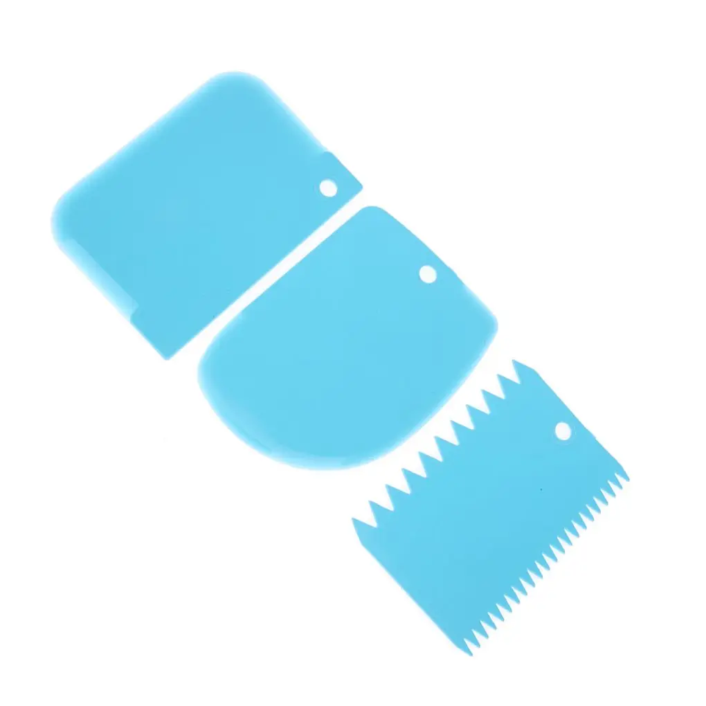 Новый 3 шт./компл. пластиковые инструменты для украшения торта теста глазурь