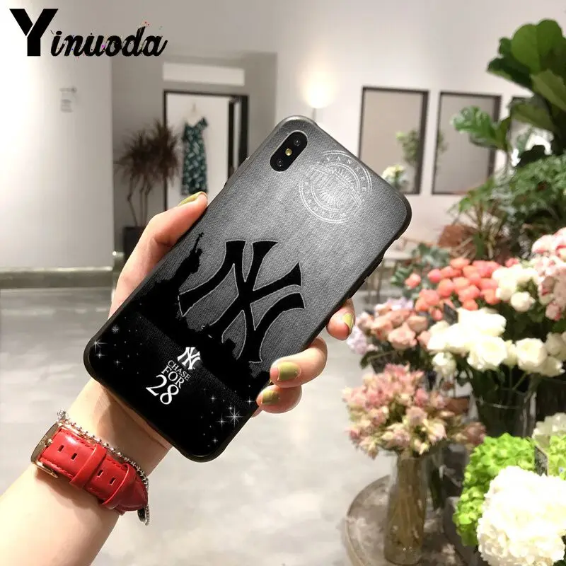 A11 Yinuoda New York Yankees Boston Red Sox бейсбольный Телефон чехол для iphone 8 7 6 6S Plus 5 5S SE XR X XS MAX 11pro max Coque Shell - Цвет: A11