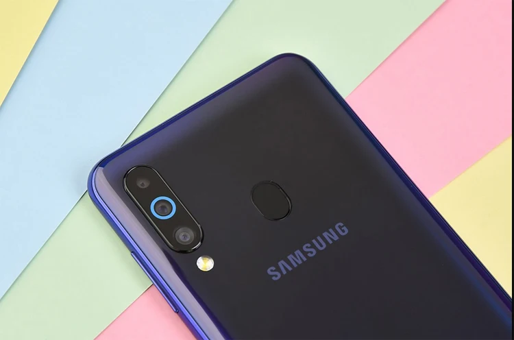 Разблокированный мобильный телефон samsung Galaxy A60 6," 6 ГБ ОЗУ 64 Гб ПЗУ 32 МП Тройная камера Две сим-карты