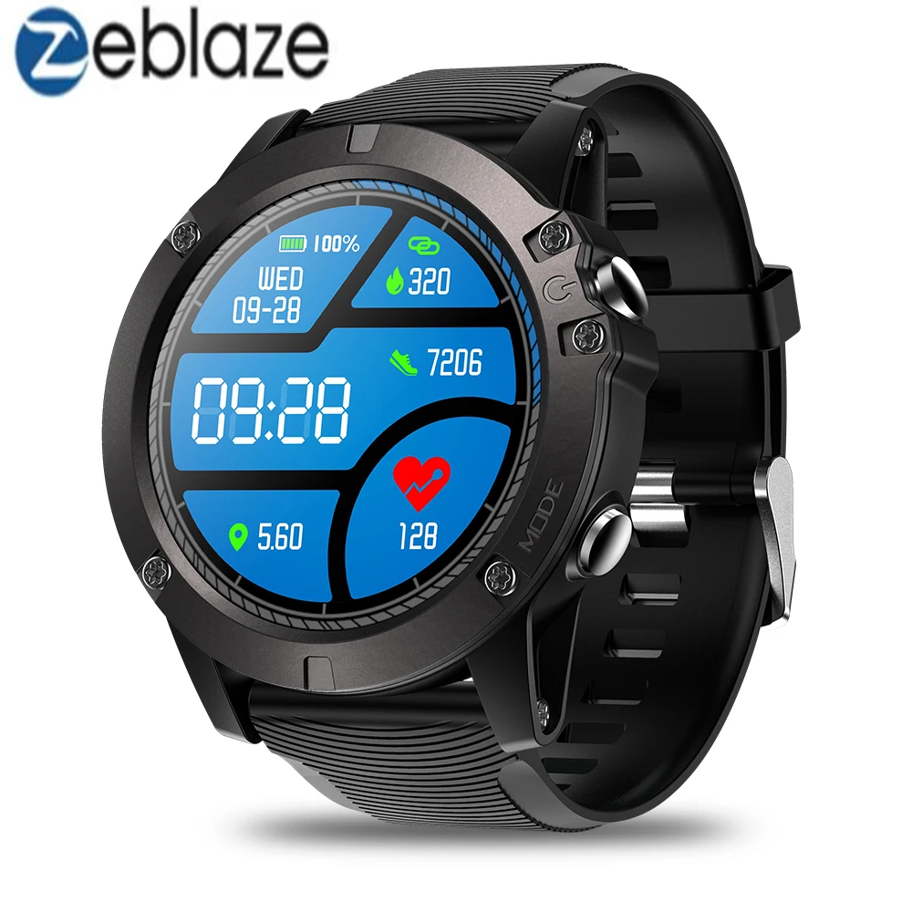 Zeblaze VIBE 3 PRO, мужские Смарт-часы, 1,3 дюймов, ips, цветной дисплей, женские и мужские смарт-часы, браслет, Reloj Inteligente, камера, фитнес