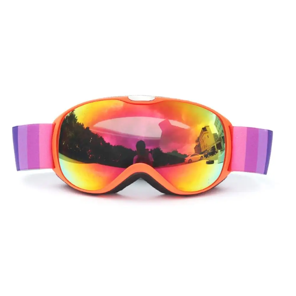 Детские очки, двухслойные, анти-туман, лыжные очки, прочные очки, большая Лыжная маска, очки для катания на лыжах, для мужчин и женщин, сноуборд, очки - Цвет: 2