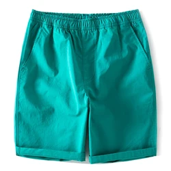 FAKUNTN – short classique à jambes larges pour femme, vêtement d'été basique, confortable, ample, en coton, décontracté 