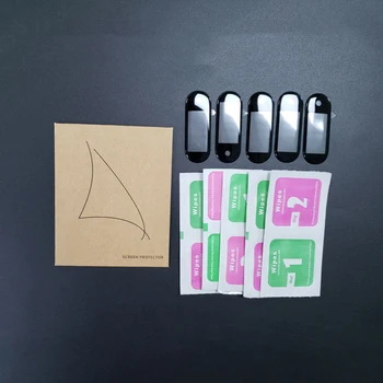 

Edge Protective for xiaomi mi band 3 4 glass Scratch-resistant film Full cover HD For mi band 3 4 screen protector