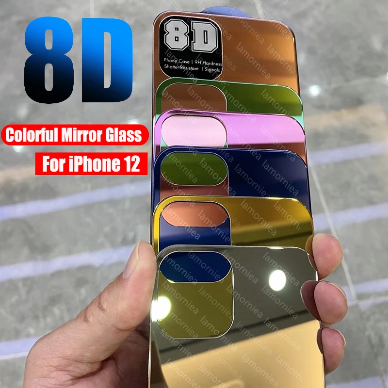 Iphone 12 tempered glass back Clearance