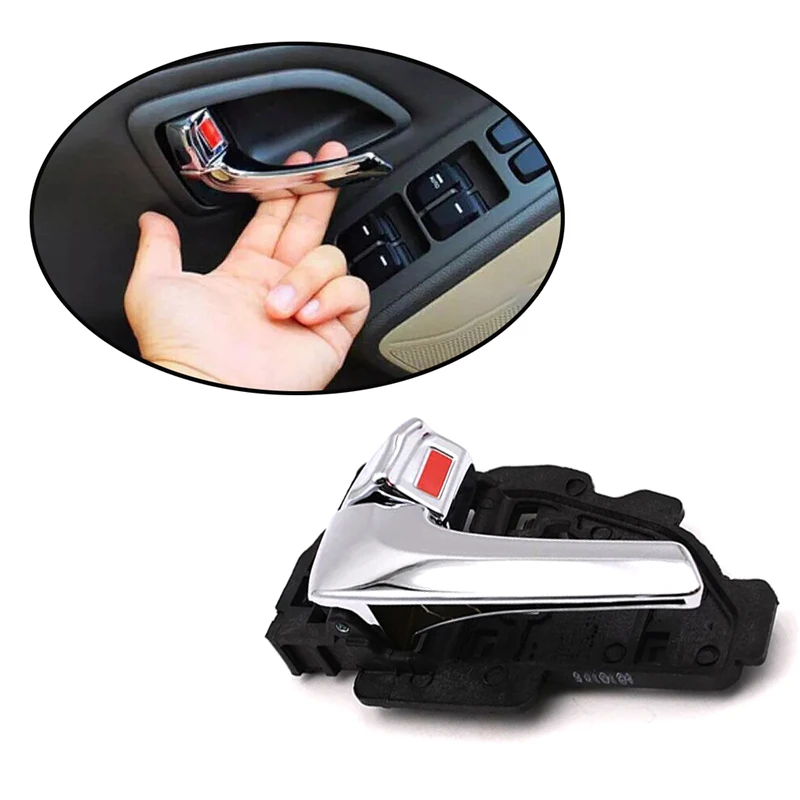 

For Hyundai Tucson Inner Door Handle Ix35 2010-2014 82610-2S010 1pc Replacement Left Side Inner Chrome