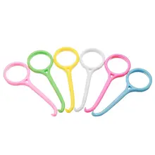 

Dental Removal Hook Tool Plastic Orthodontic Aligner Remove Invisible Removable Braces Clear Aligner Oral Care Tool