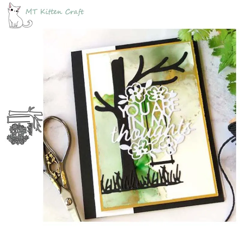 Металлические штампы MT для скрапбукинга декоративное тиснение изготовление