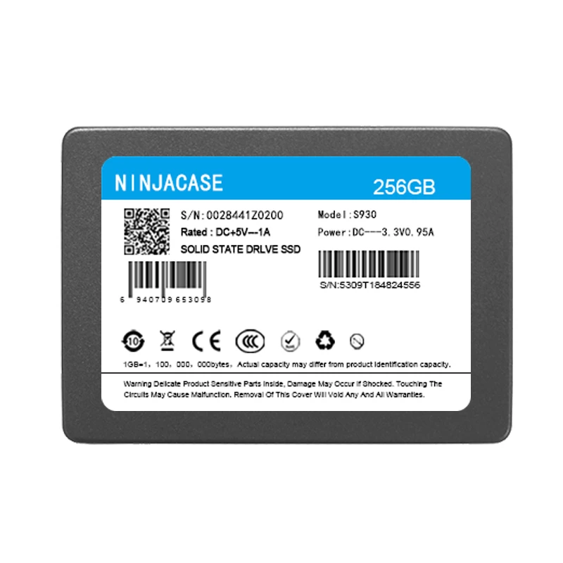 SSD Внутренний твердотельный жесткий диск HDD 16GB 32GB 64GB 128GB 256GB 512GB 1 ТБ 2 ТБ 2,5 inch SATA 3