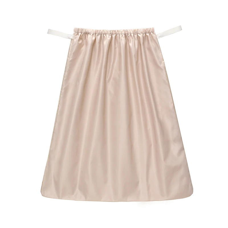 Темный хаки Детская кроватка кровать висячая водонепроницаемая сумка для хранения на шнурке кроватка 62*70 см подгузник карман для кроватки постельные принадлежности милые детские игрушки для хранения - Цвет: Темный хаки