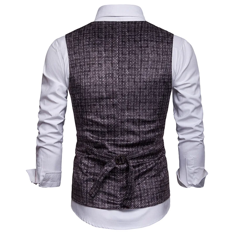 Мужской жилет Мужская, в деловом, повседневном стиле; костюм без рукавов; жилет Для мужчин