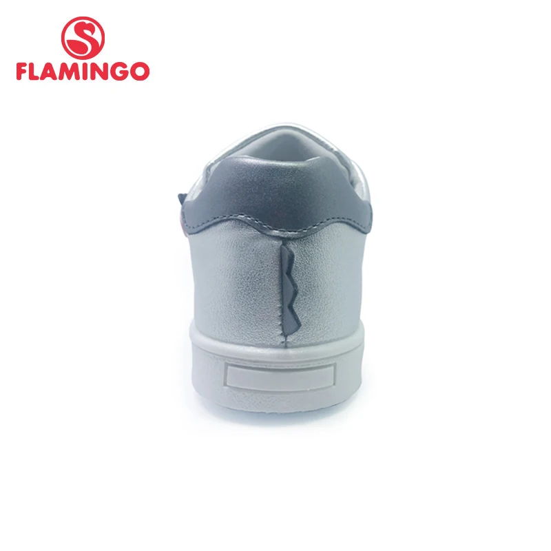 Кроссовки из натуральной кожи с принтом фламинго дышащие уличные сникерсы на