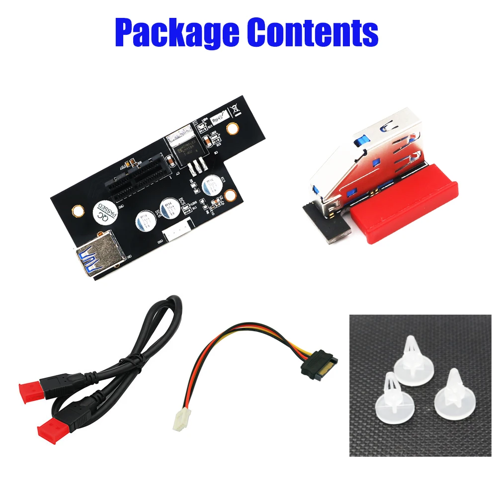 QINDIAN добавить на карты PCIE X1 удлинитель PCIE Riser USB 3,0 PCI-E Riser PCI Express Riser Card кабель для сетевой карты видеокарта
