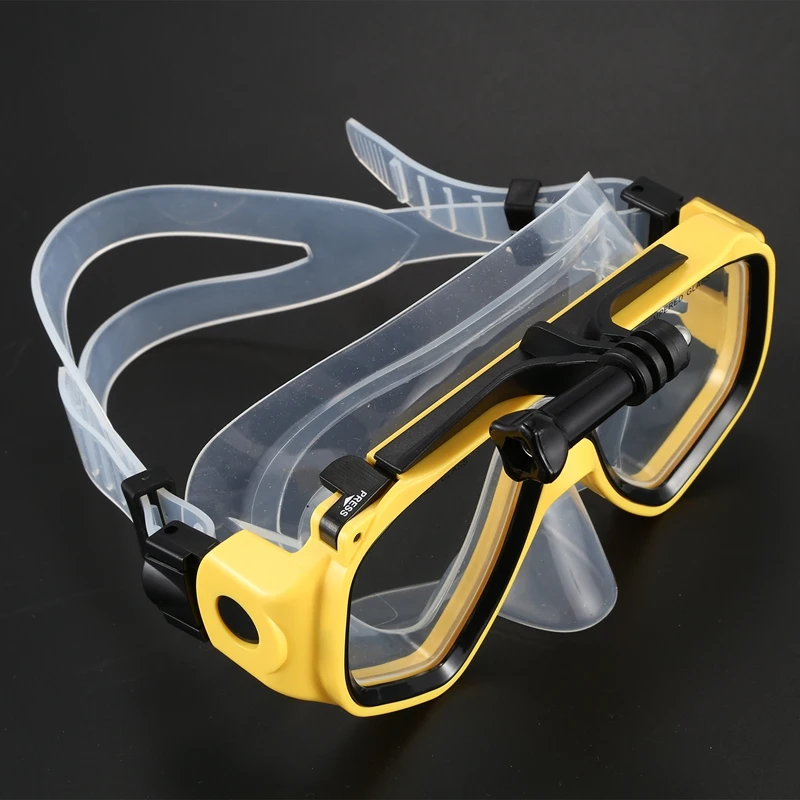 Крепление маски для дайвинга, подводного плавания, очки со съемным винтом для GoPro Hero/DJI Osmo, аксессуары для экшн-камеры