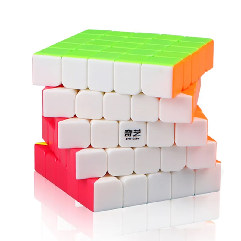 Нео Куб 5x5x5 Cubo Magico Qiyi Qizheng S волшебный куб 5x5 без наклеек кубический антистресс 5 на 5 игрушки для детей Спиннер