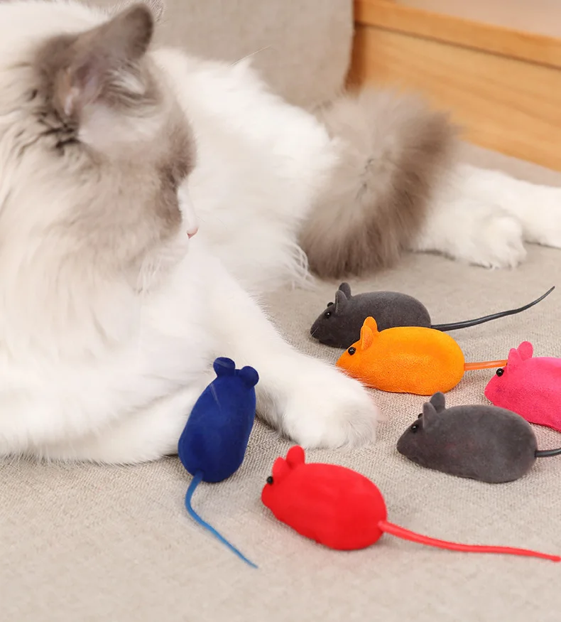Игрушечная Мышка для кошки пищалка, смешные игрушки для котят и кошек (art.: 3920b608dadde) - 3920b608dadde