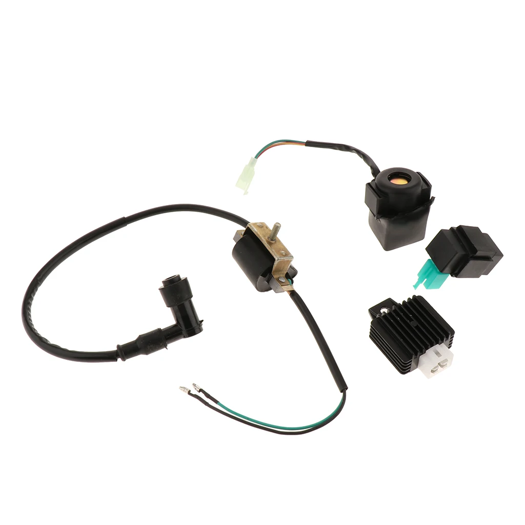 CDI Коробка катушка зажигания 5 Pin Регулятор выпрямителя реле для 50/70cc мотоцикла