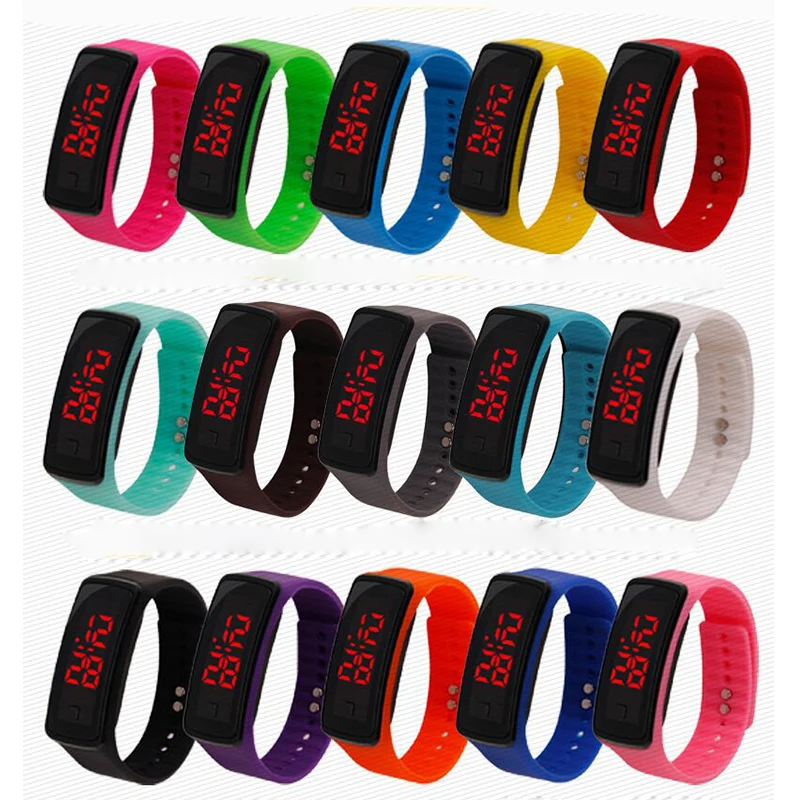 

M&DE LED Electronic Sports Luminous Sensor Watches Waterproof Watches Dress Clock Digital Watch relogio feminino digital