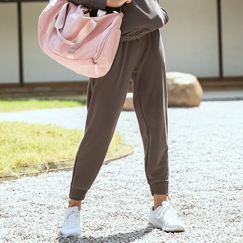 Хорошее качество для женщин Йога фитнес тренажерный зал дзен стиль медитация Повседневный стиль с капюшоном брюки набор костюм хлопок ткань - Цвет: dark gray pant