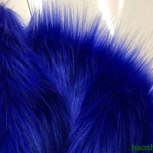 Искусственный Лисий плюшевый тканевый фон для украшения одежды