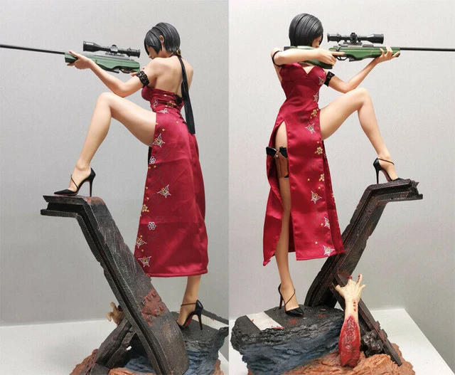 GREEN LEAF Resident Evil Ada Wong Sexy 1/4 Resin Statue GLS006 Model Cast  Off