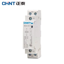 CHNT CHINT NCH8-20 модульная переменного тока casa Contator 220 v 230 v переменного тока 50 Гц/20A 1NO 1NC 2NO 2NC