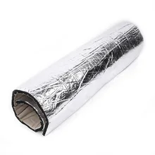 1 шт. 10 мм Автомобильный звукоизоляционный теплоизоляционный коврик 50*50 см Серебряный автомобильный изоляционный коврик аксессуары