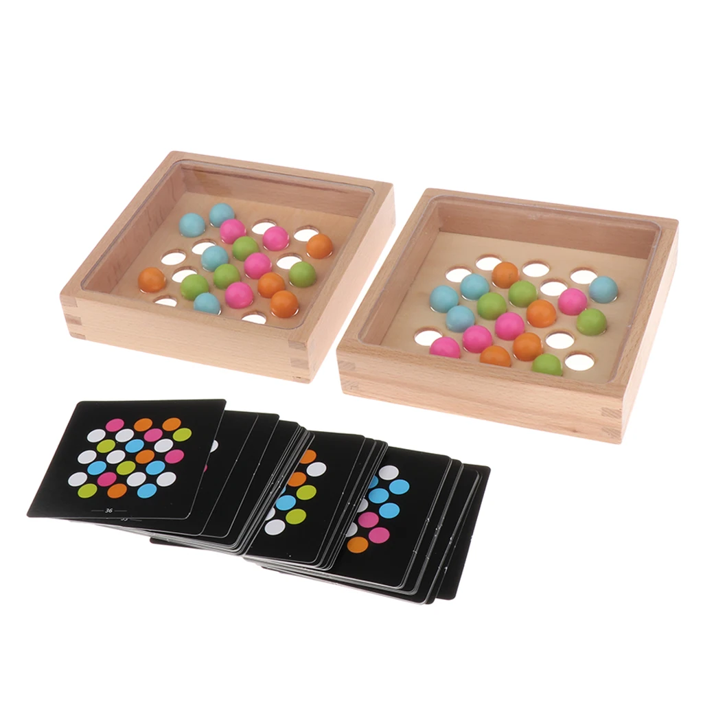 Wooden Finger Play Children Training Toys for Parents-children Matching Board Game