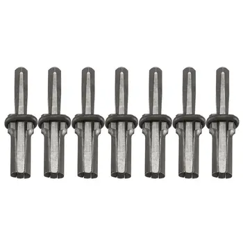 

7 Set New Stone Splitter 9/16in Metal Plug Wedges and Feathers Shims Concrete Rock Splitters Hand Tool
