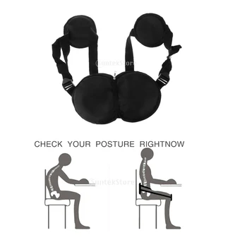 

Back Support Pad for Better Sitting Posture&Correcting Brace Waist Protector,Good for Office Worker& Students