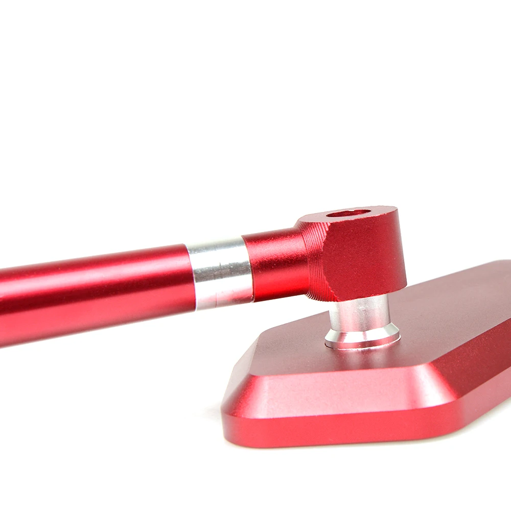 Универсальная пара пластиковых мотоциклетных зеркал заднего вида мотоциклетные боковые зеркала для Honda Suzuki Yamaha Kawasaki скутер Ducati