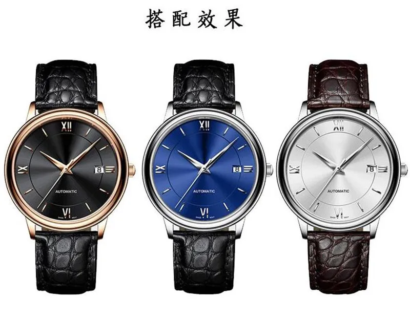 New Genuine Leather Watchband Brown/Black Alligator/Crocodile Strap&Original Folding Clasp For IWC Watch 20mm 21mm 22mm Stock