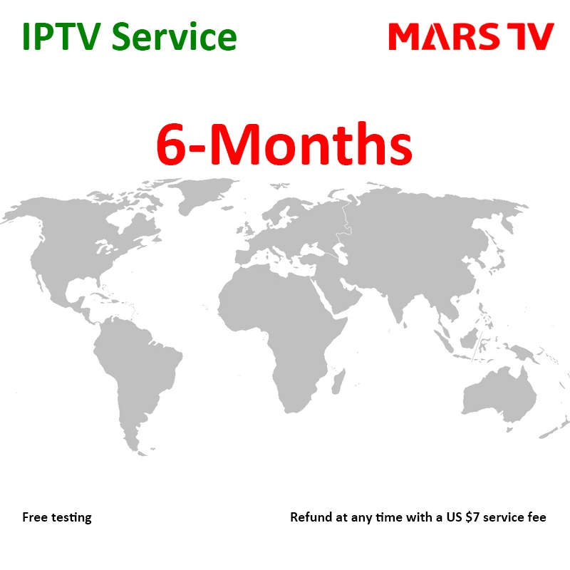 MARS tv Великобритания Франция Немецкий Арабский Польша Европа США Спорт ip tv код V9S V6S - Color: MARS 6 Months